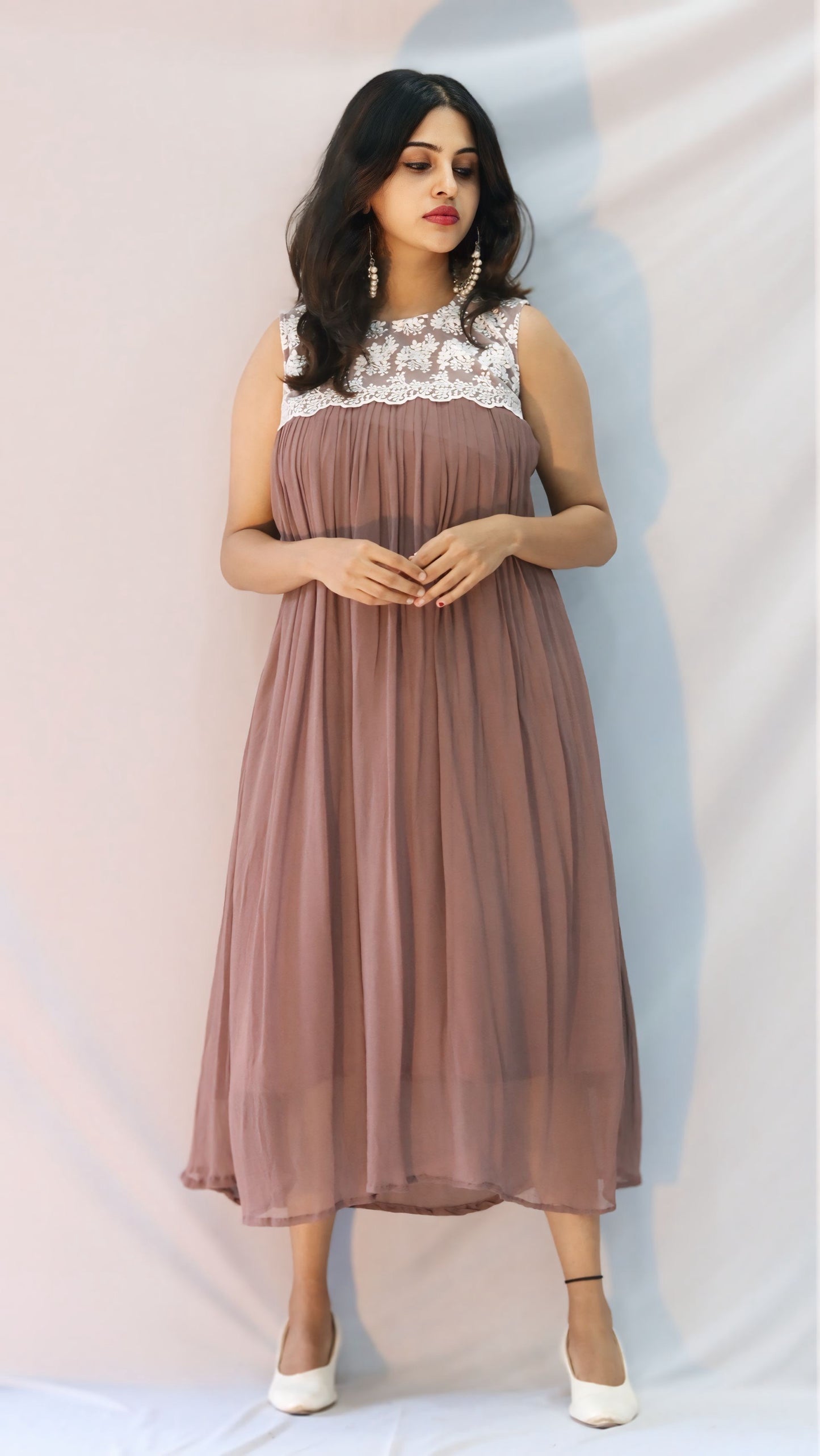 Neela     Embellished Dress