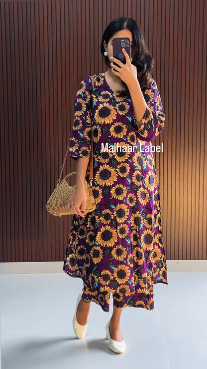 Verna Kurti Co- Ord  Set