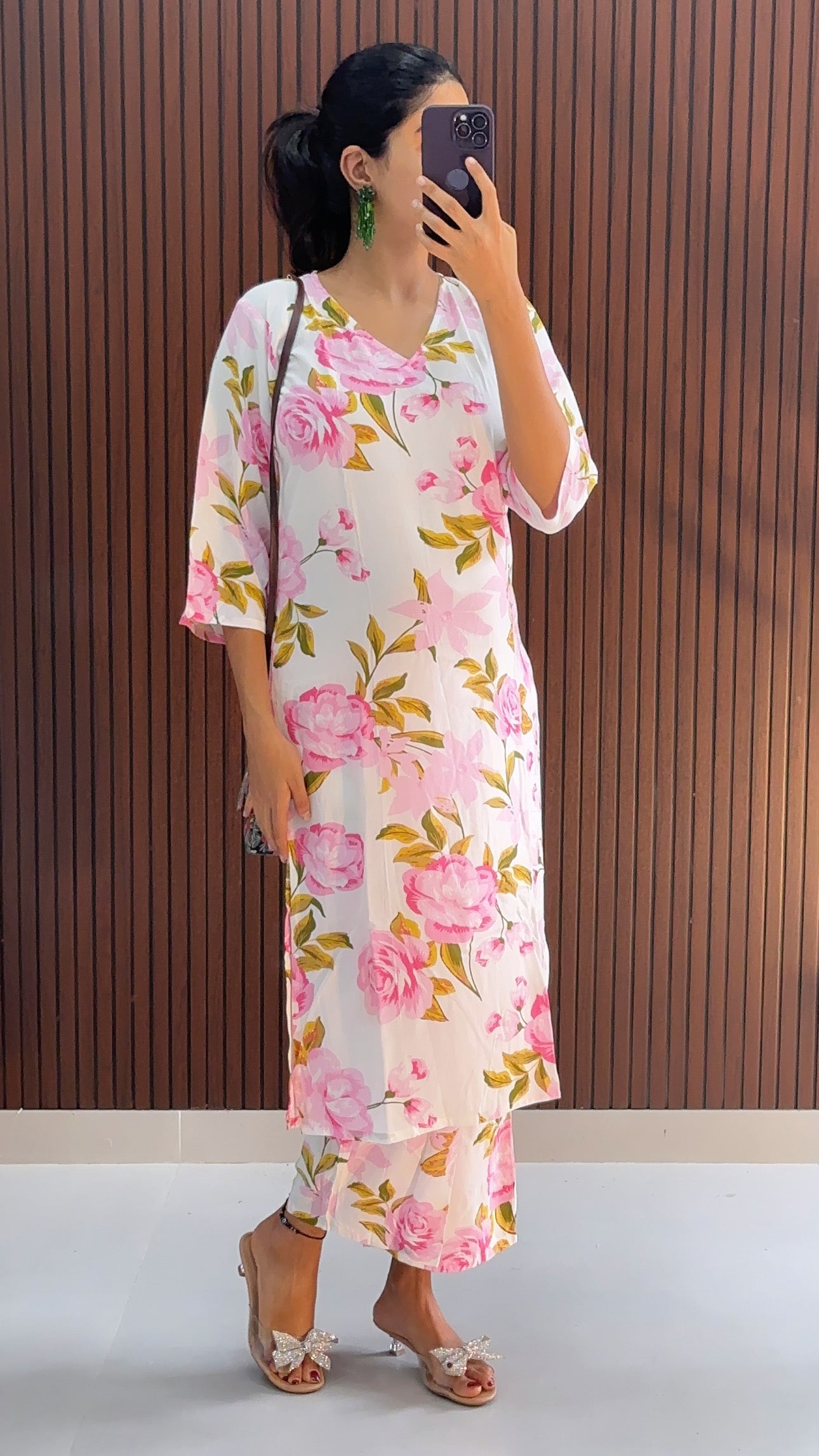 Loona  Kurti Co- Ord  Set