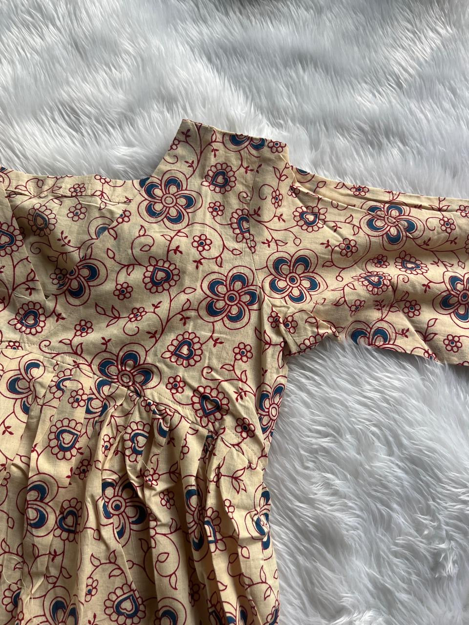Yaro Handblock   peplum Top