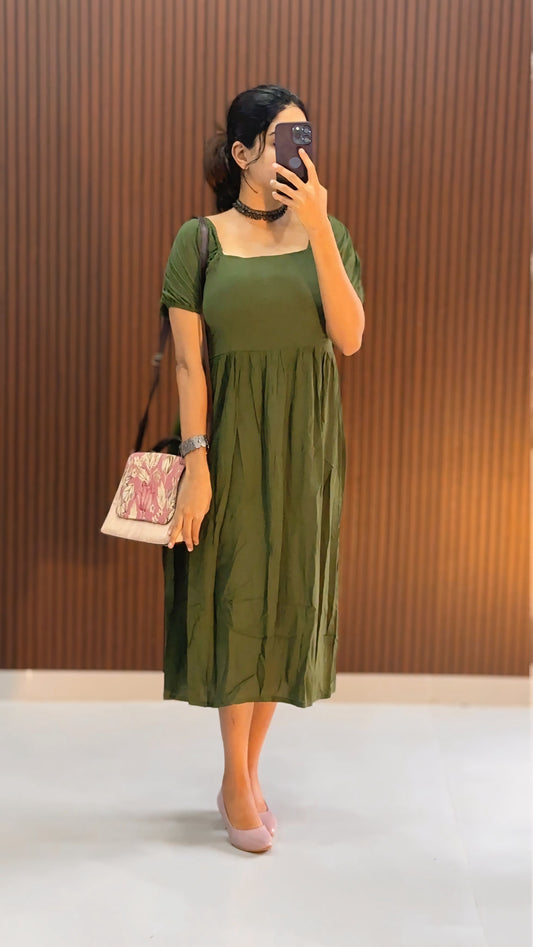 Rossa  Back Smoke Dress