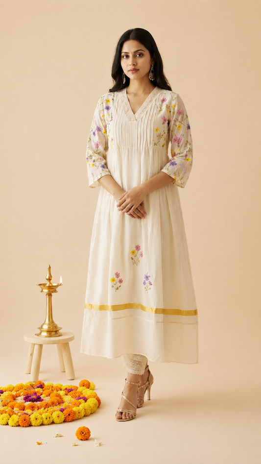 Onam Collection 2026  -Rutvi :Top Only: