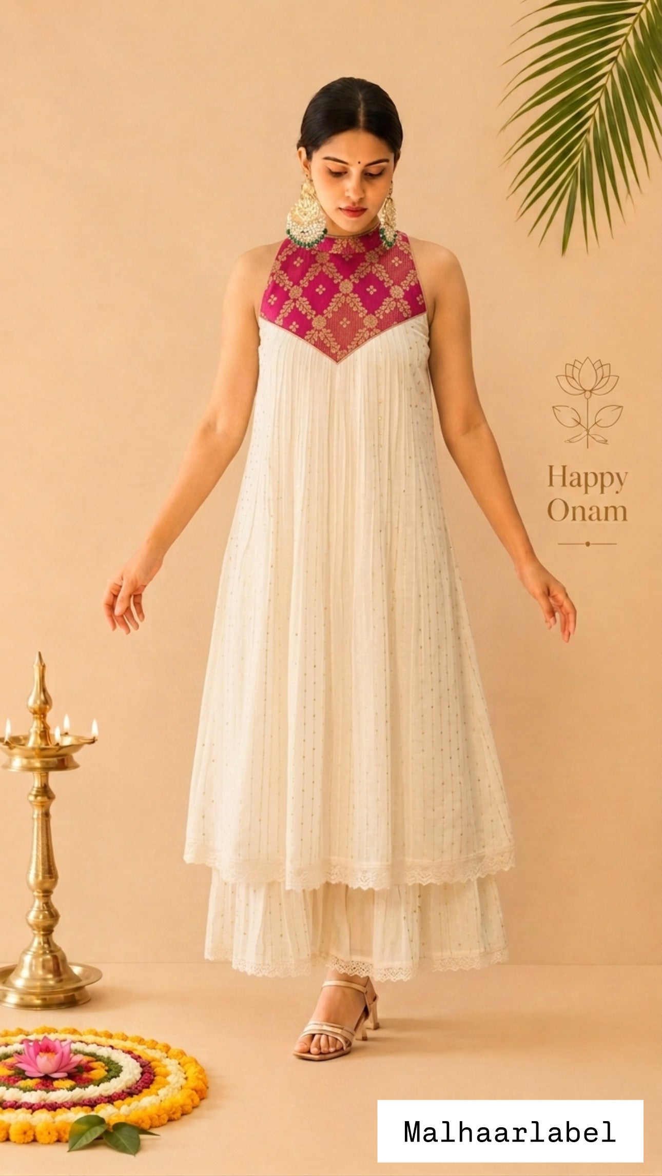 Onam Collection 2026  - Naira : Sleeves inside :Top Only