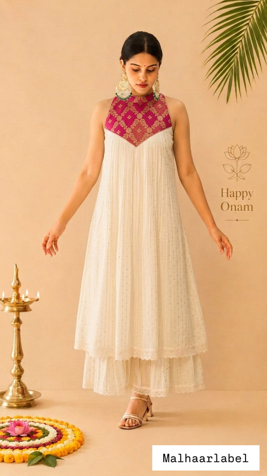 Onam Collection 2026  - Naira : Sleeves inside :Top Only