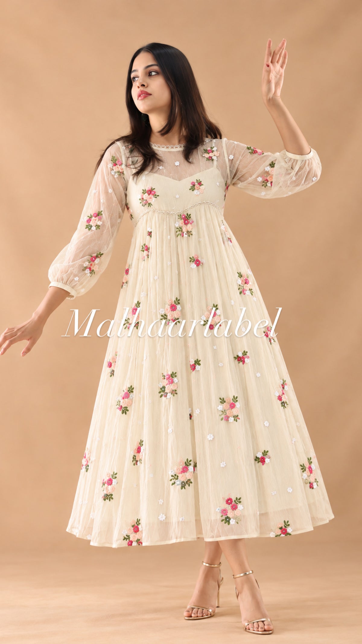 Noelle   Dress 🌷  - Sleeves Available- Pre Order