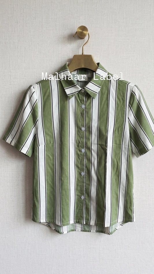 Gean  Crop Shirt
