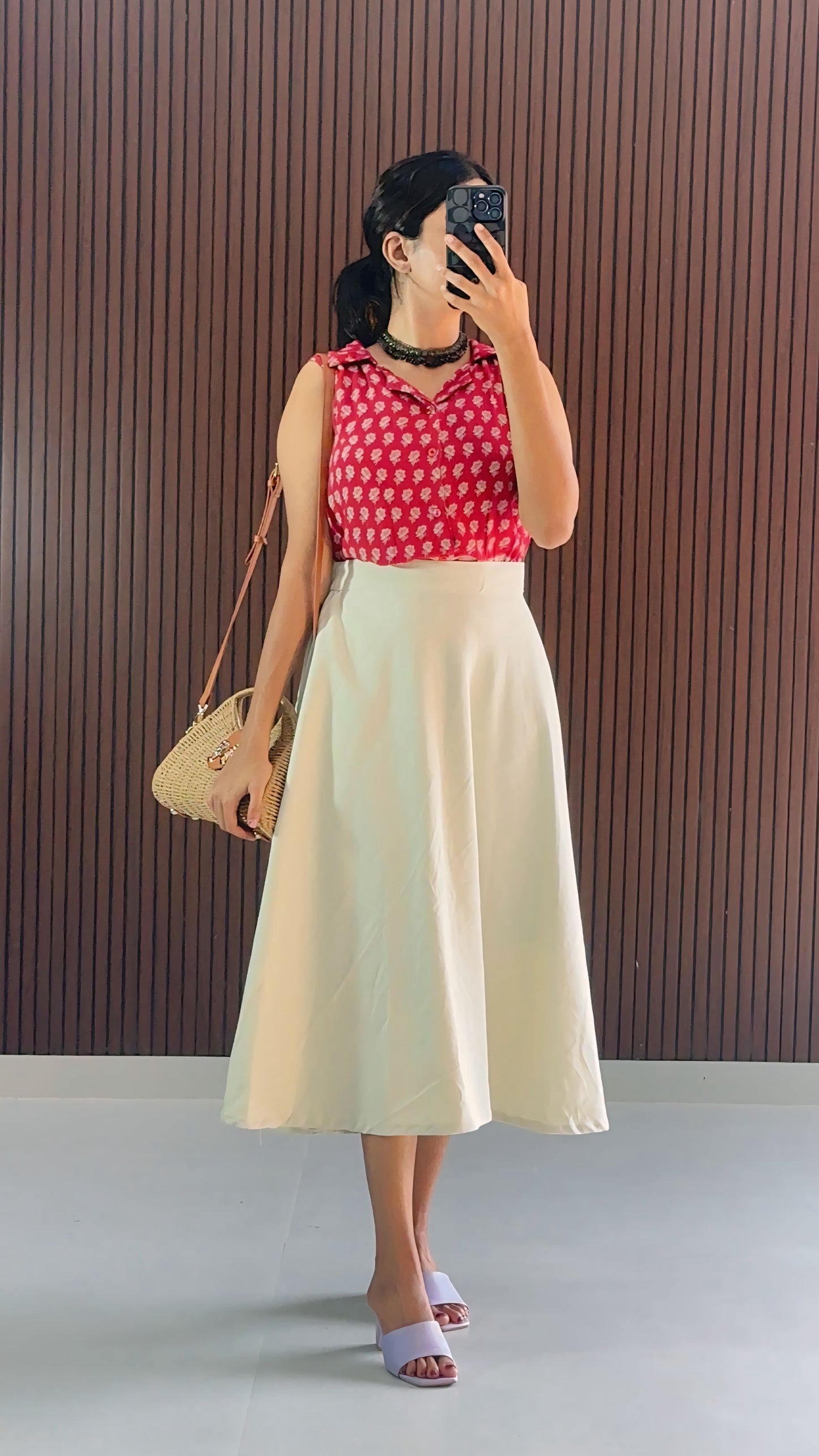 Meera Cotton skirt and Top Co ords