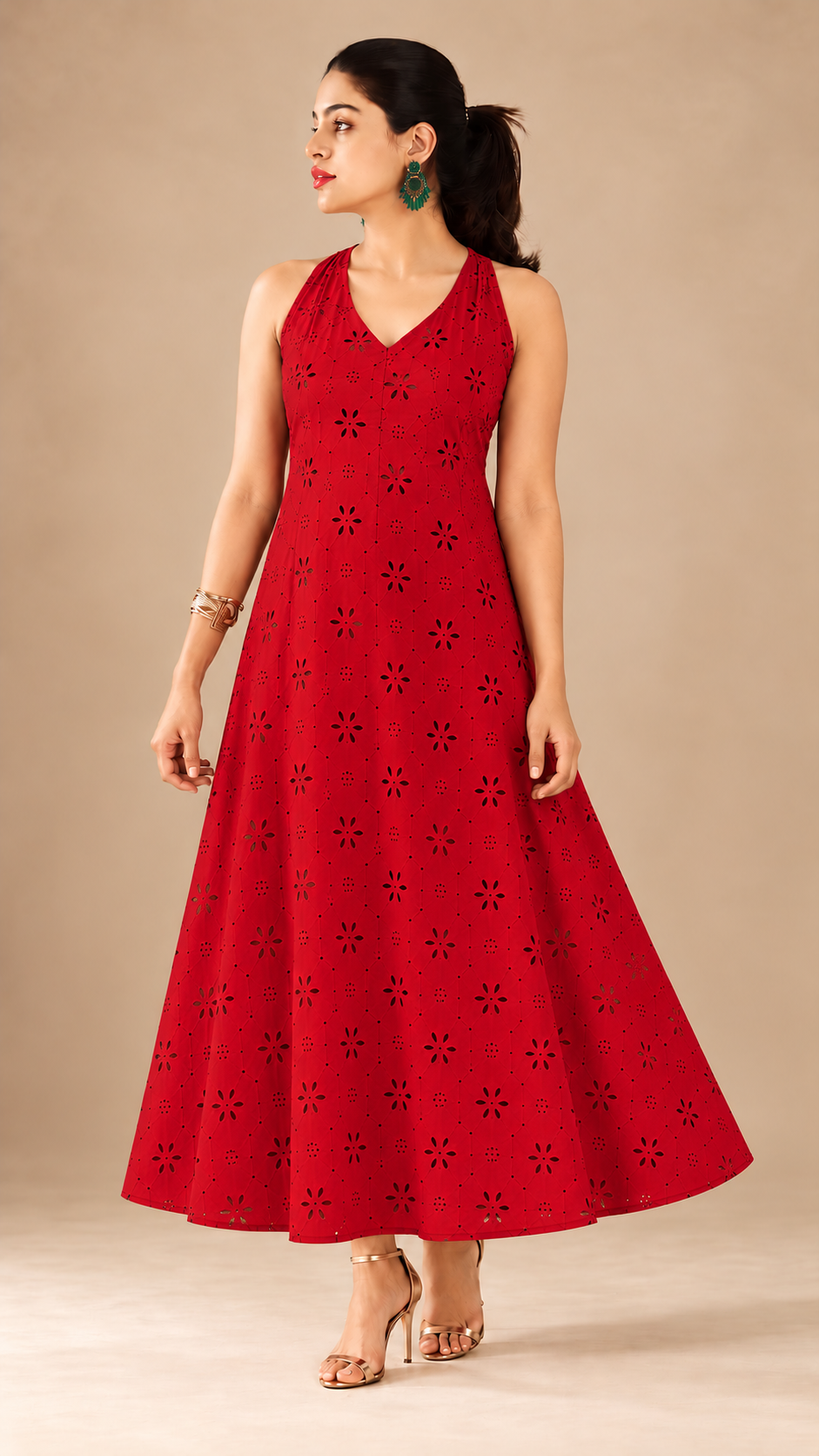 Melore Pure Cotton Hakoba Dress
