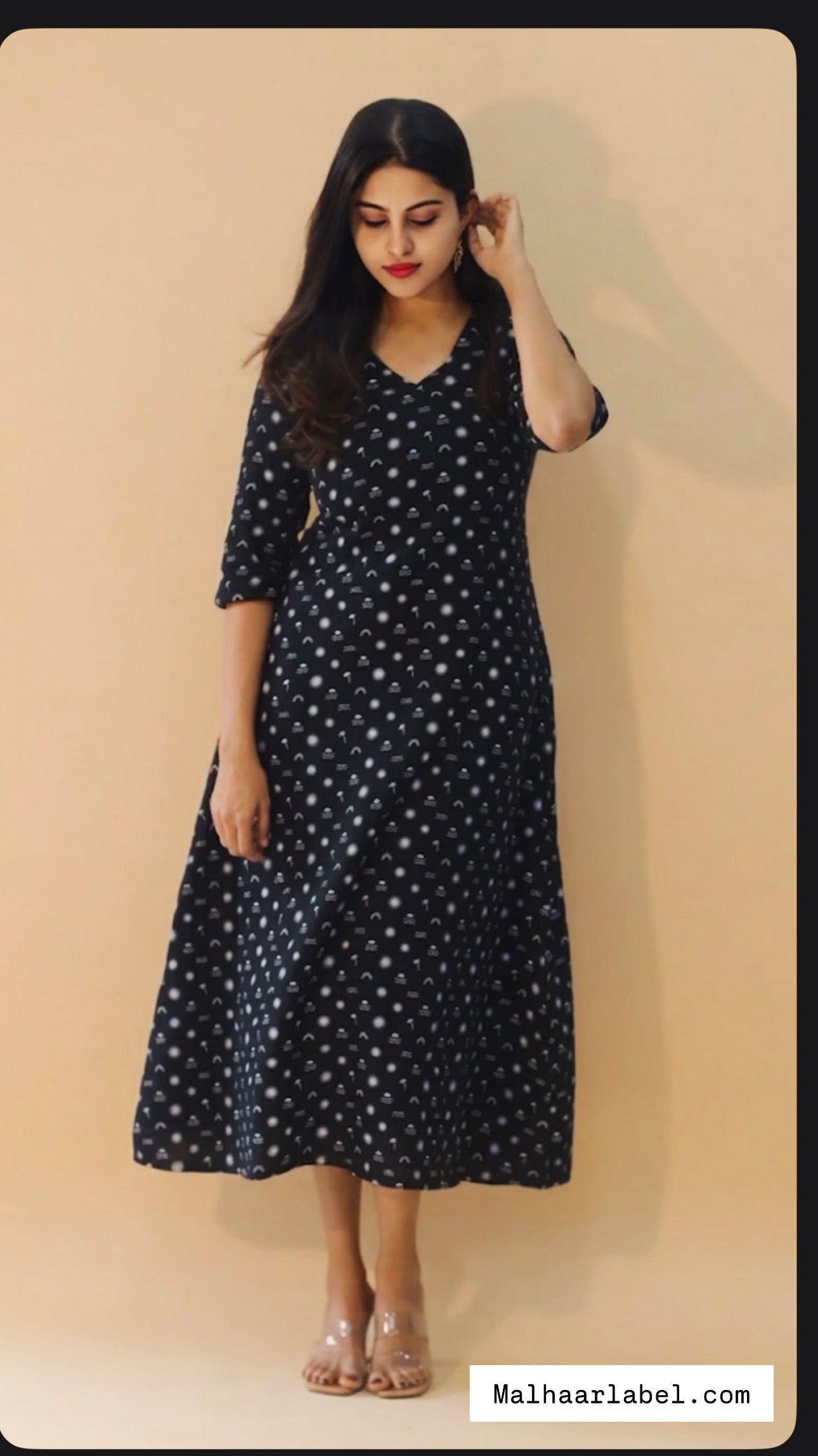 Abel  pure Cotton imported Double Cloth Dress