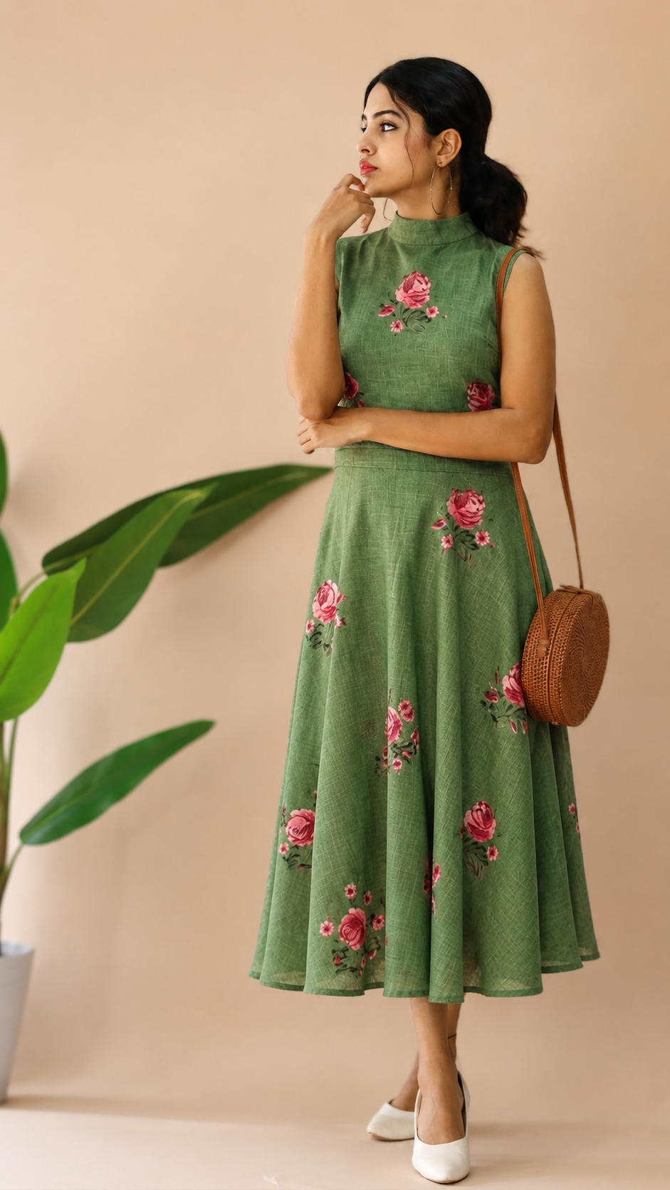 Arham August skirt and Top Collection:Floral Digital Print
