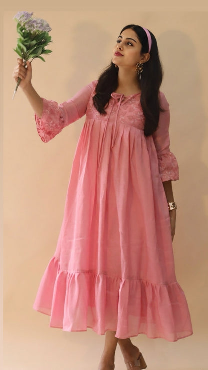 Ezan pure Cotton Kora  Dress