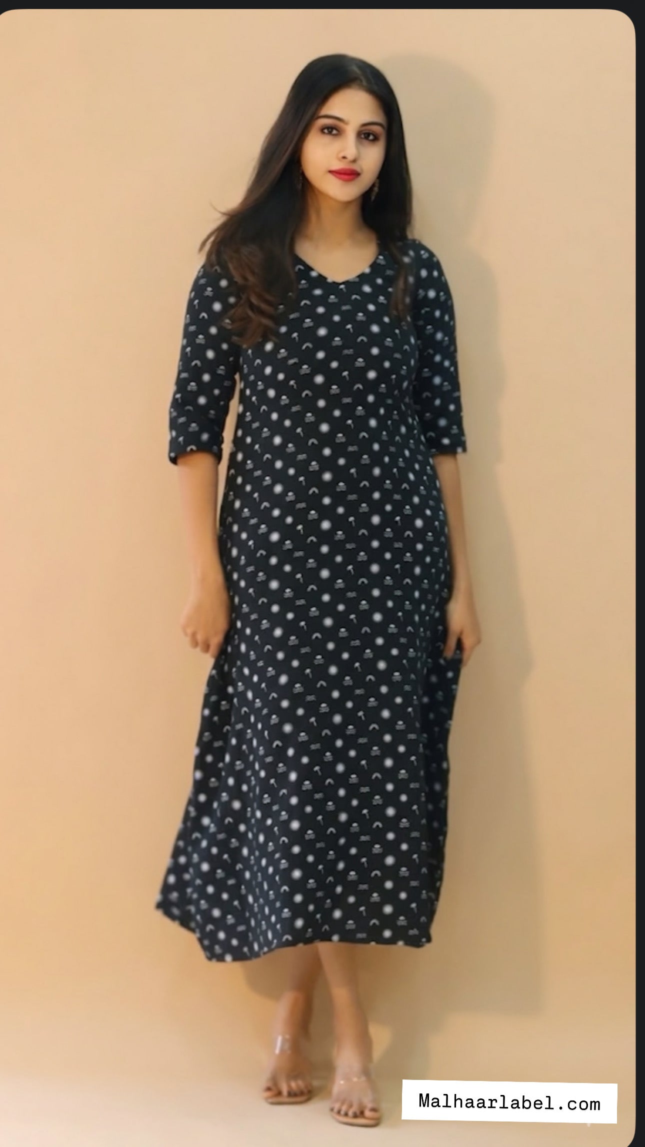 Abel  pure Cotton imported Double Cloth Dress