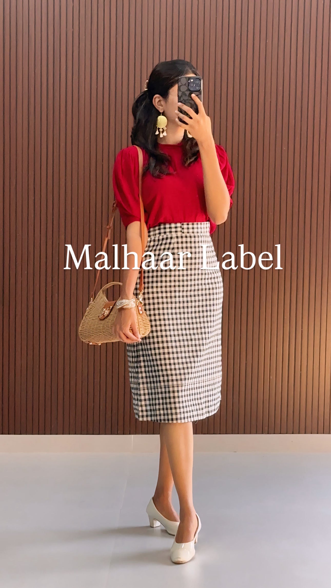 Plum skirt and  Top Combo