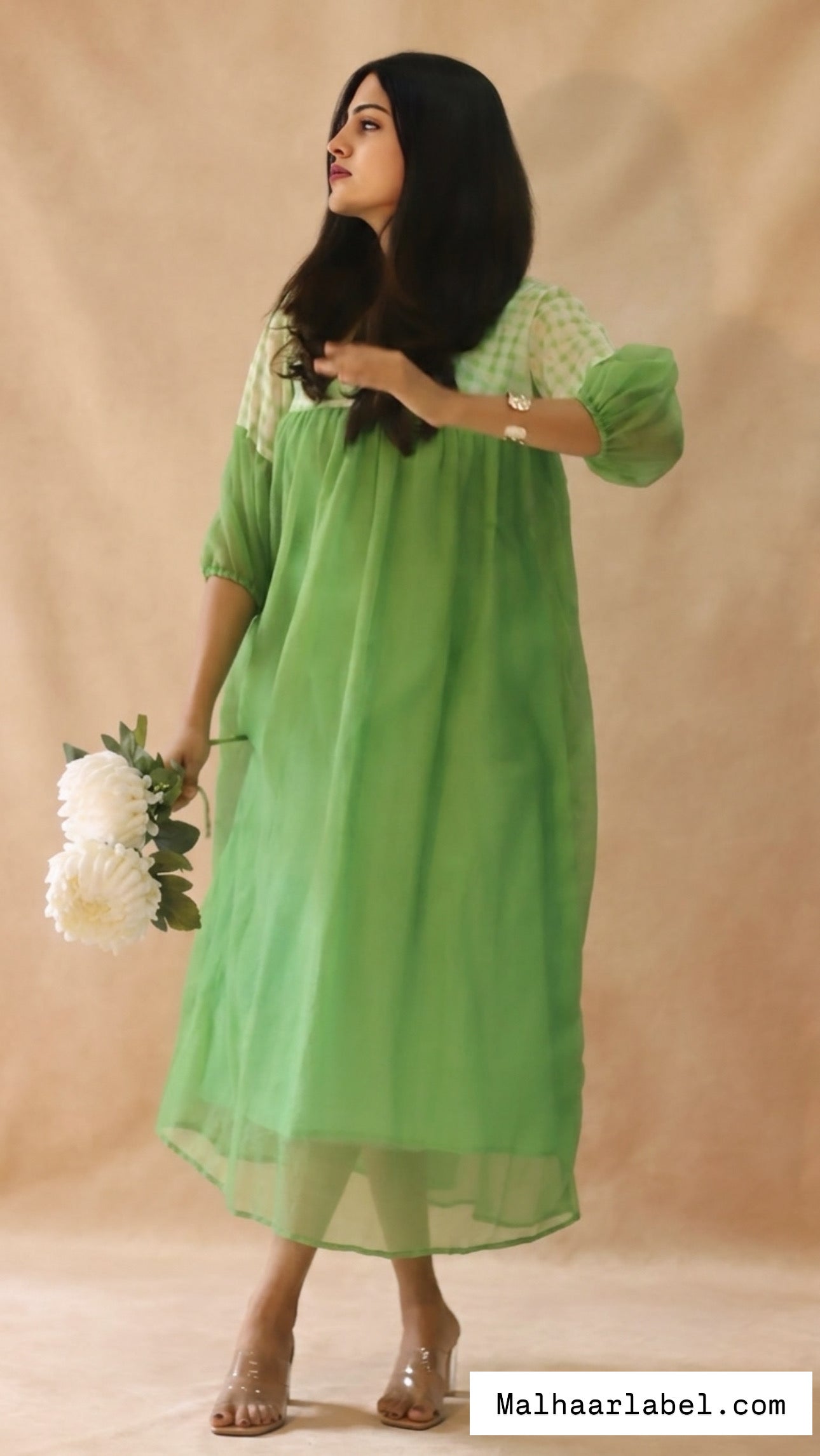 Lael chanderi Kurti Dress
