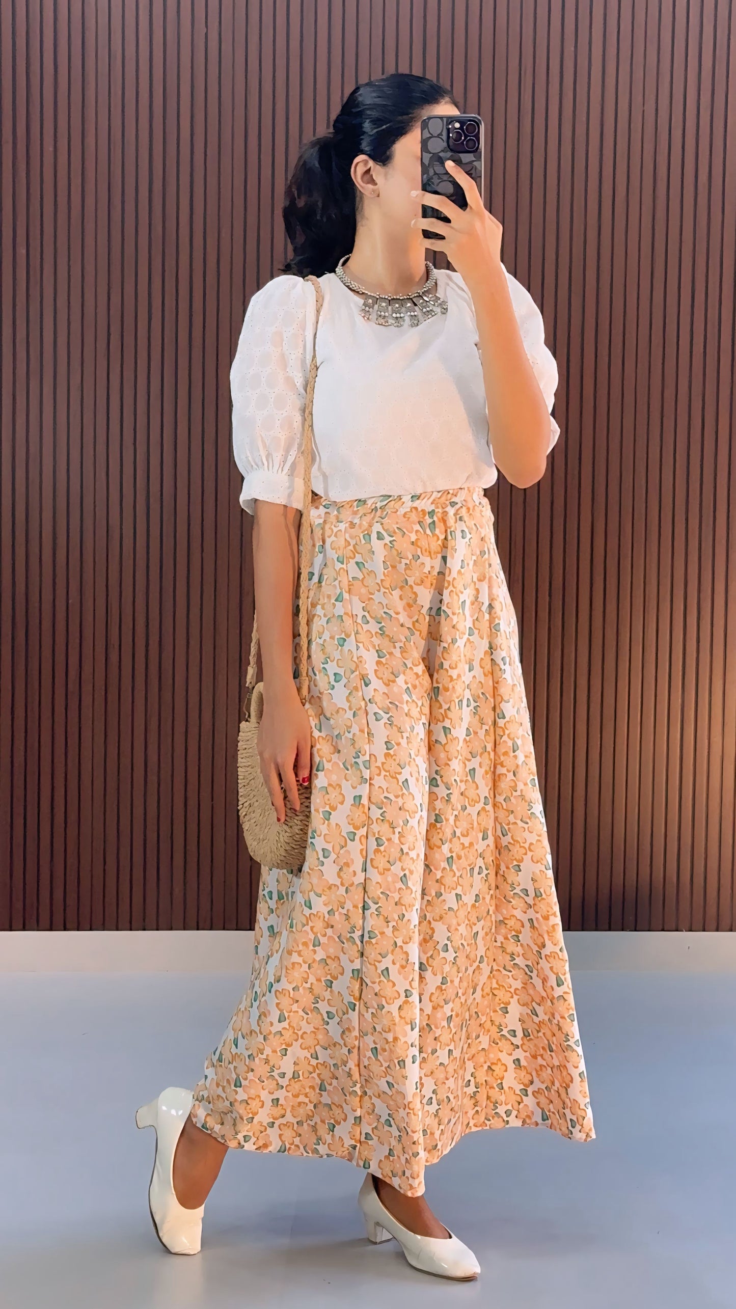 Keyra Palazzo Skirt and Top Combo