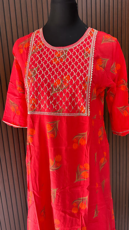 Greena Kurti Set