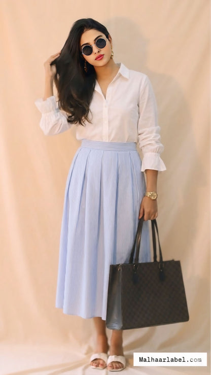 LOUISA SKIRT AND TOP COMBO: Ready Ship