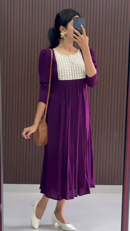 Thing Summer Dress purple