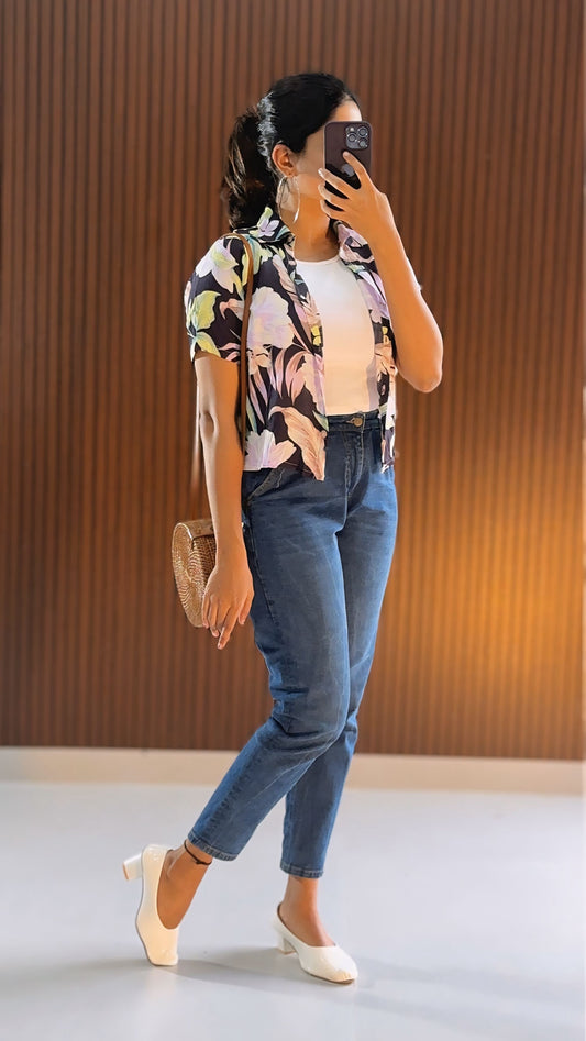 Alizza  Crop Shirt