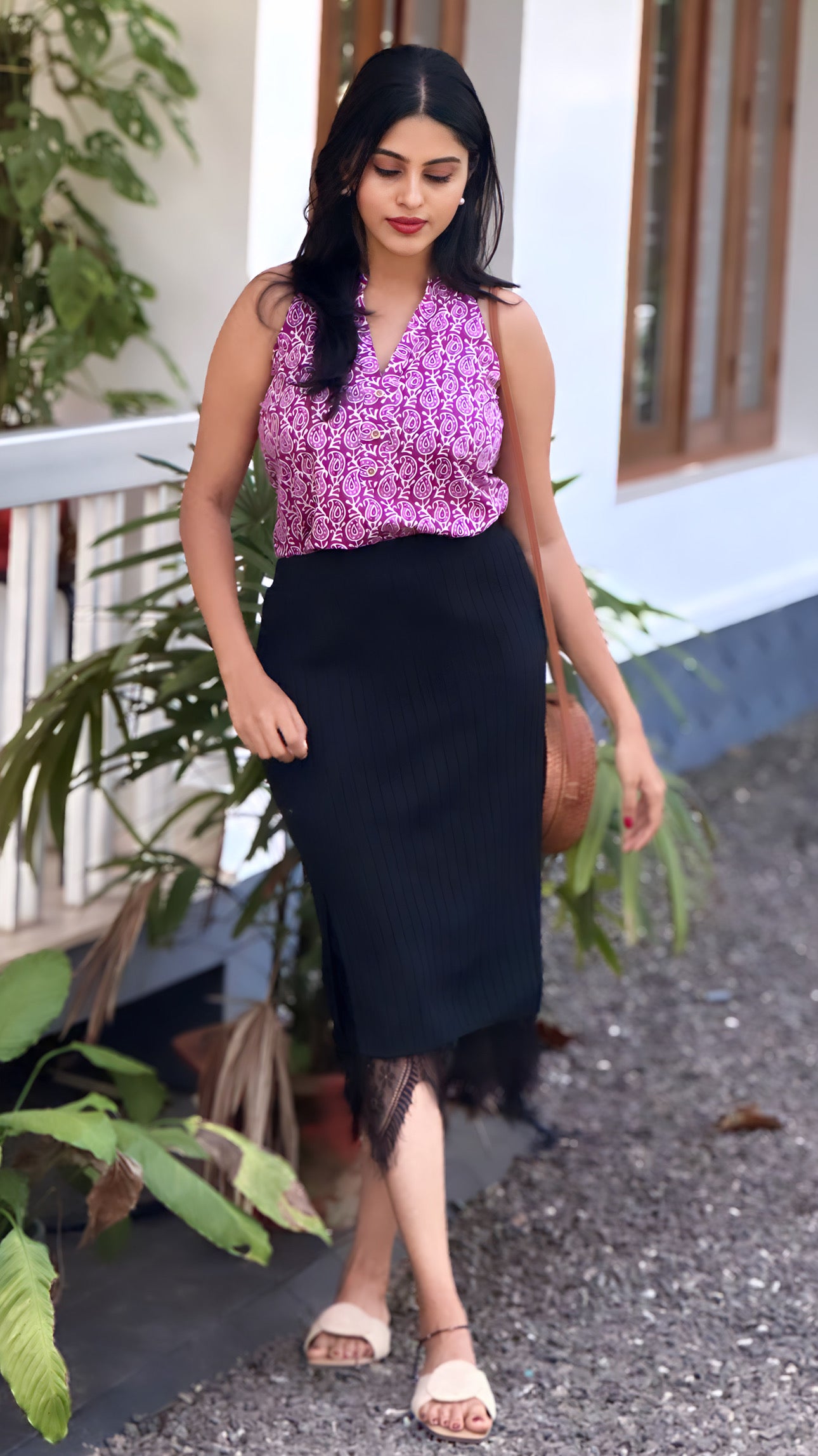 Leri Knitted skirt and Top