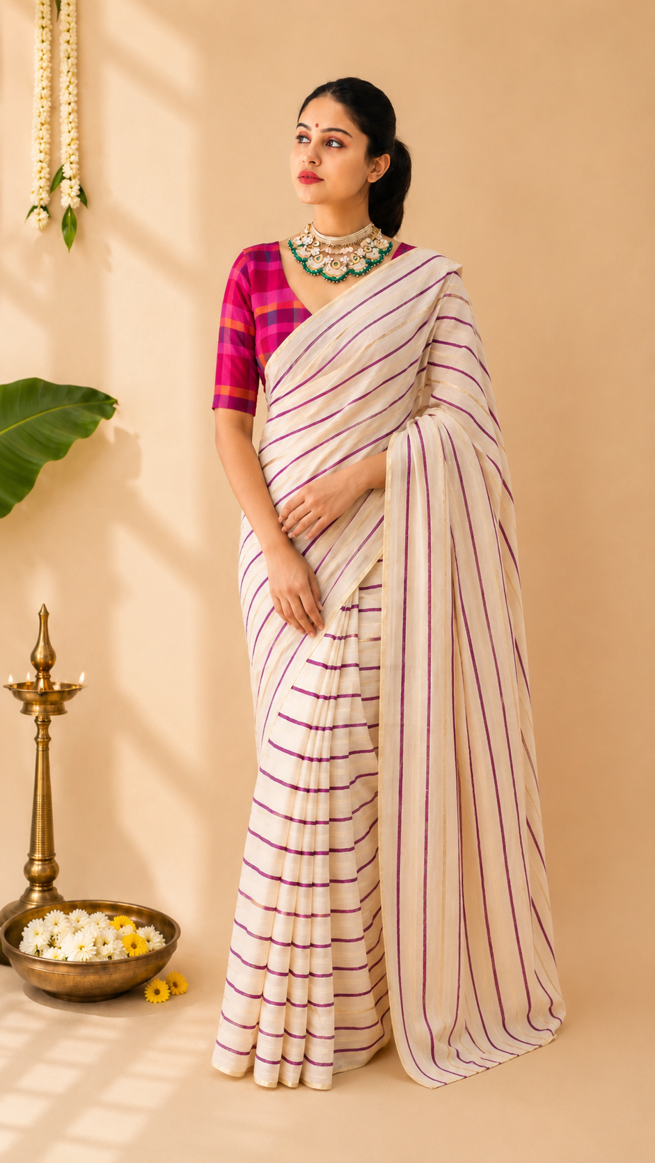 Onam Saree Collection:Nandha