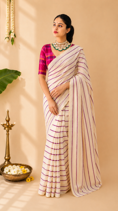Onam Saree Collection:Nandha