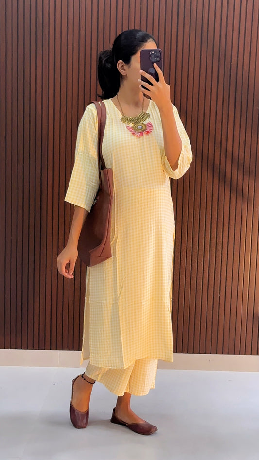 Amelia Kurti Co- Ord  Set