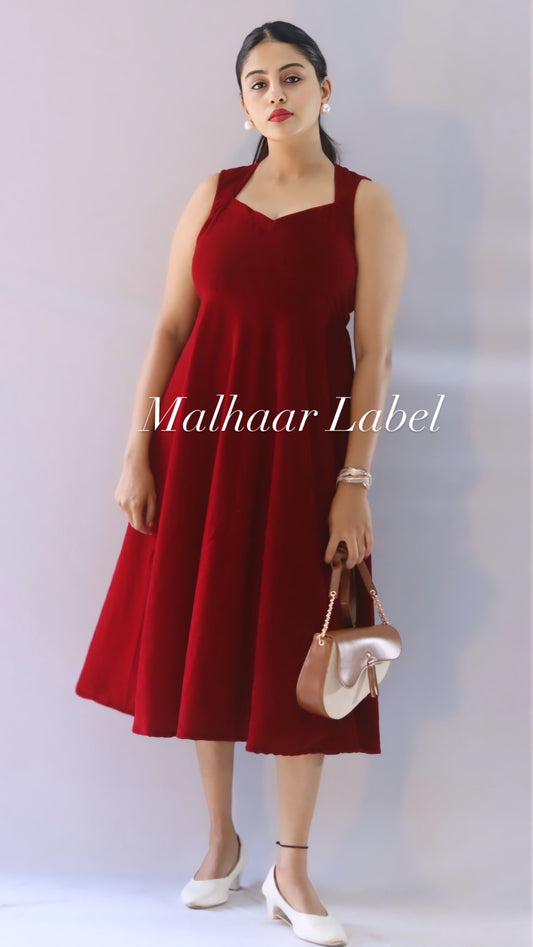 Jasper  velvet  Dress