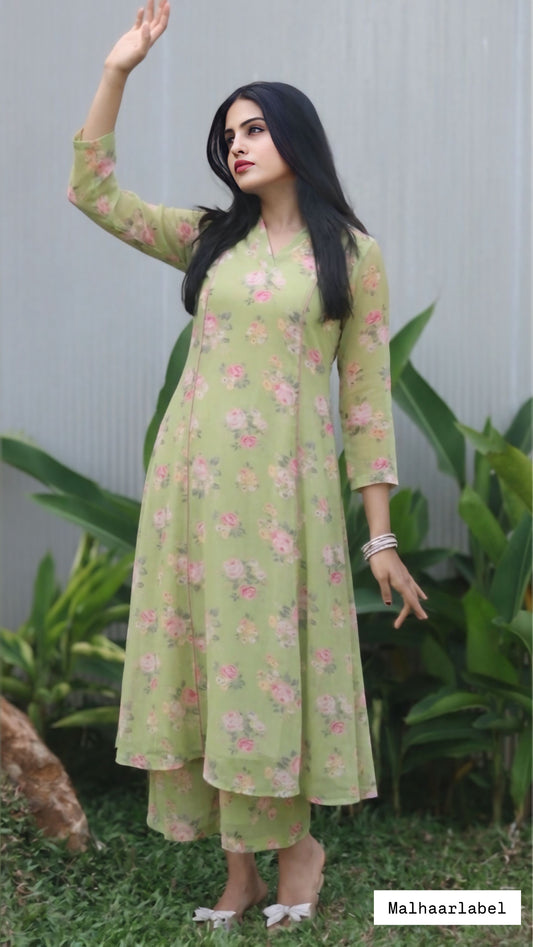 Zera  Kurti Co- Ord  Set