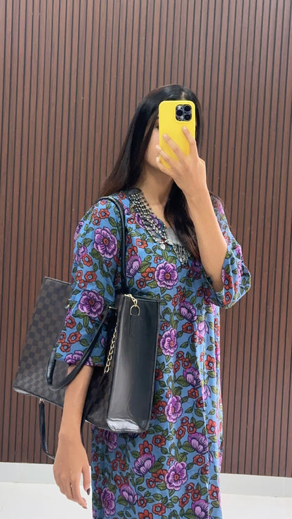 Stella  Kurti Co- Ord  Set :Express Delivery