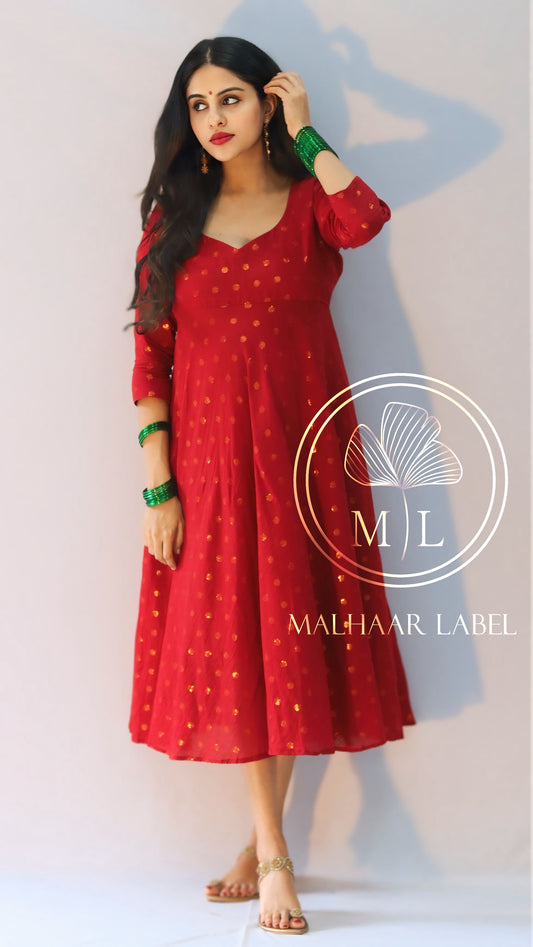 Mandharam  Hand dyed Onam Collection - Mizhi