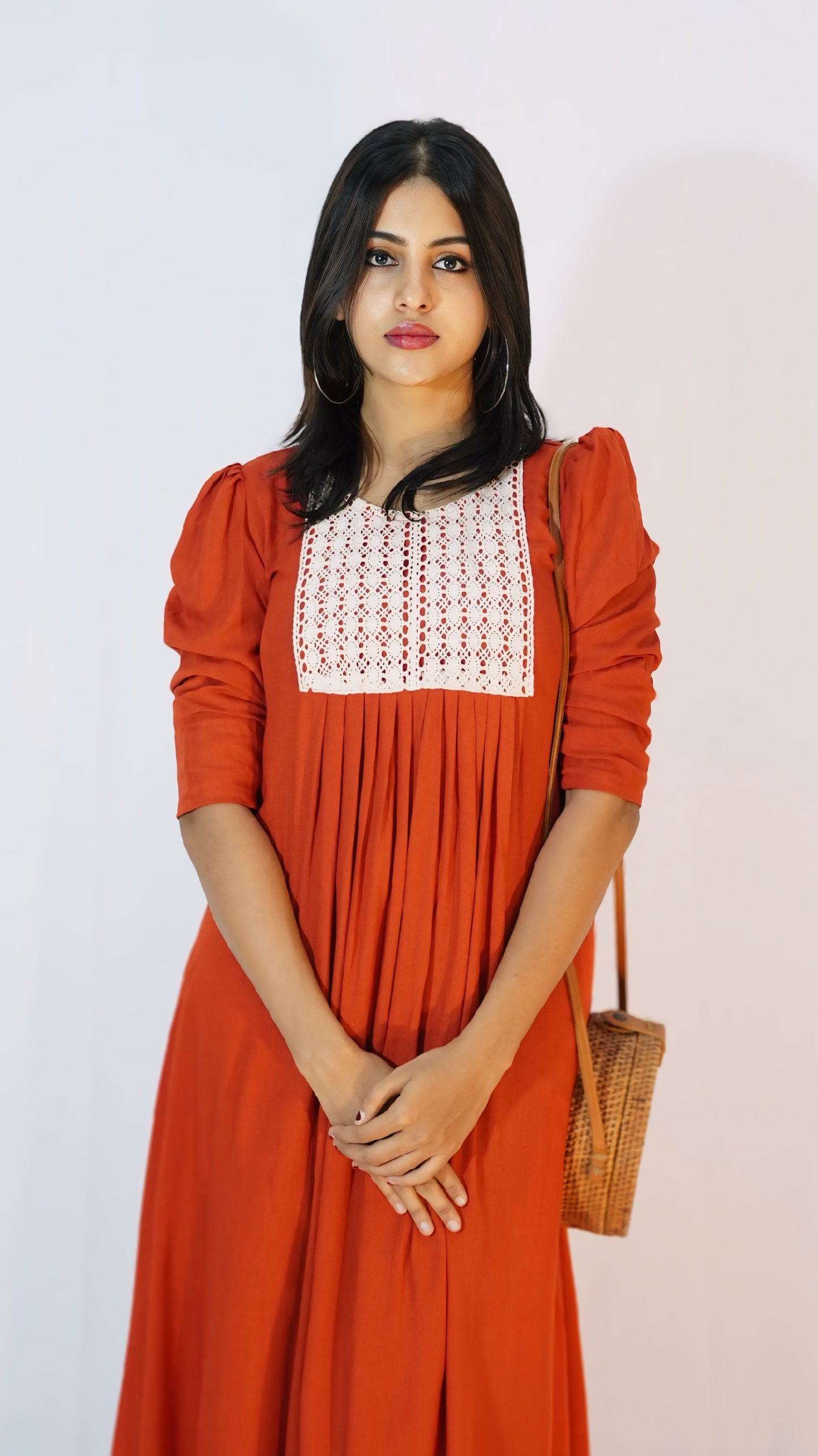 Thing Summer Dress  Tangent Orange