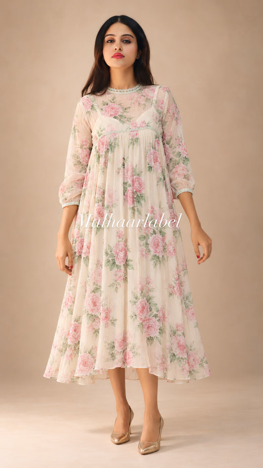 Ayaan  pure cotton kota   Dress 🌷  -  Pre Order