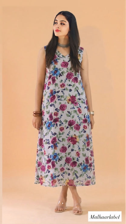 Daffodil  Dress - summer Dream  [Sleeves Available]:READY TO SHIP