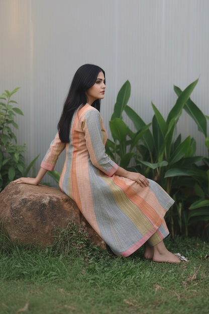 Lei Kurti Co- Ord  Set