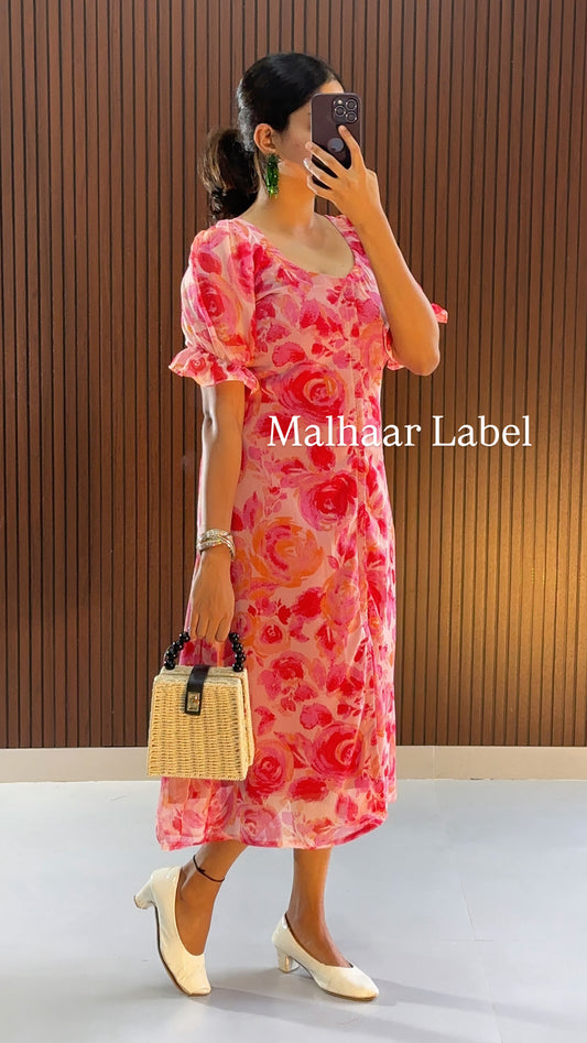 Zenoi Georgette Dress