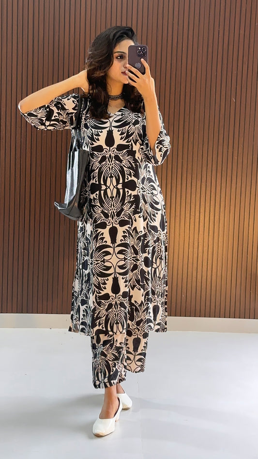 Velore     Kurti Co- Ord  Set
