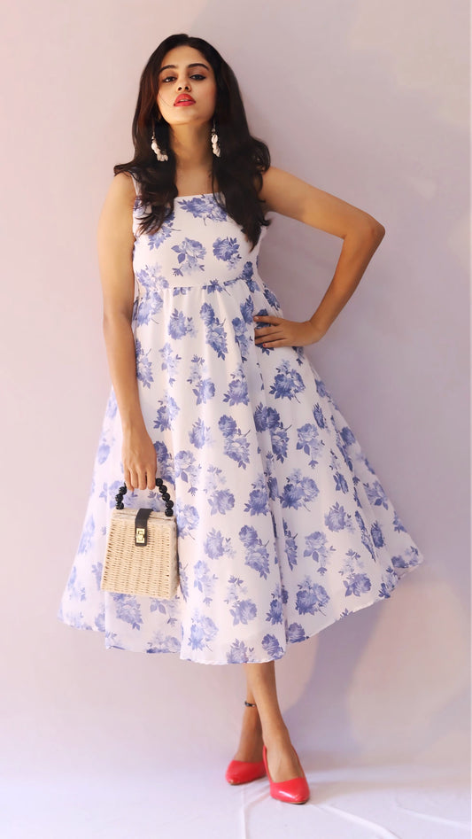 Celeste Georgette Dress